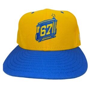 New Era 59FIFTY San Francisco Warriors 1967 Hardwood Classics Fitted Hat 7 1/8